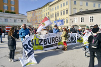 27.02.2022 AT Salzburg: C-Demo, nein zur Impfpflicht